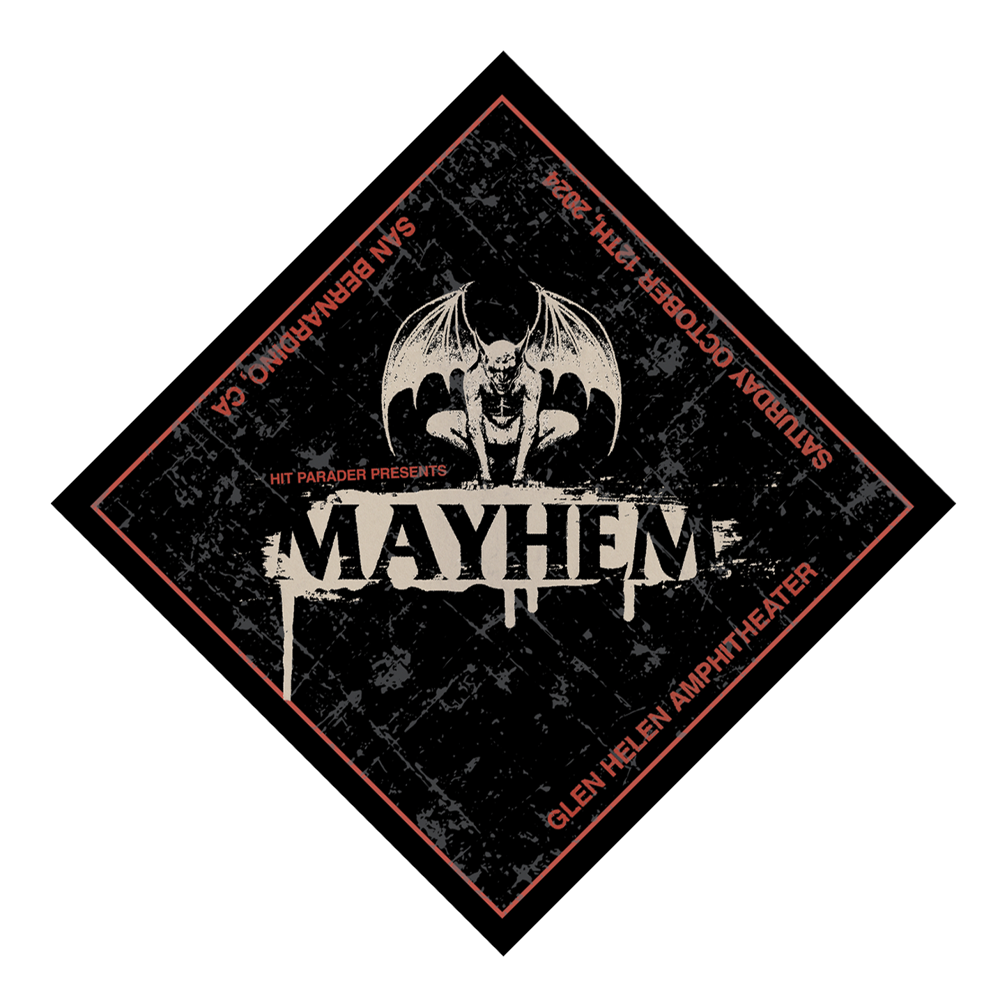 MAYHEM 2024 FESTIVAL BANDANA