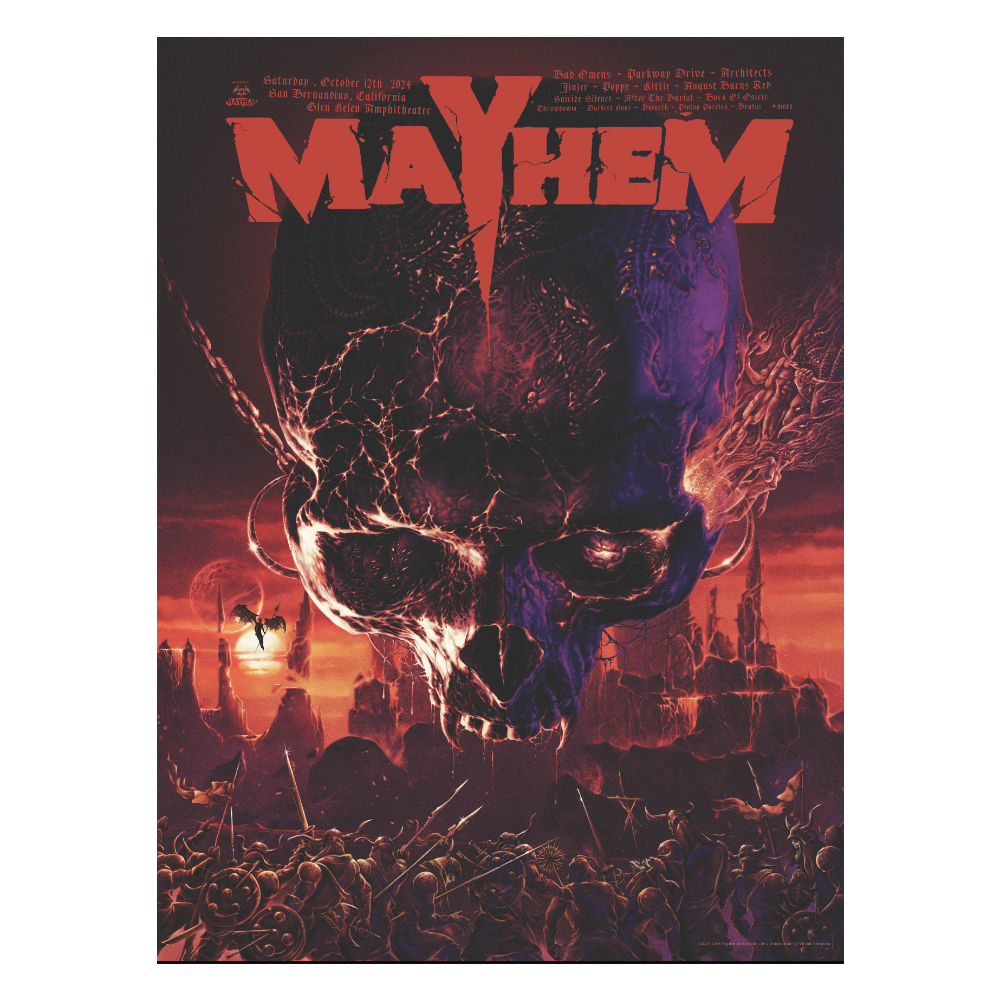 MAYHEM 2024 FESTIVAL POSTER