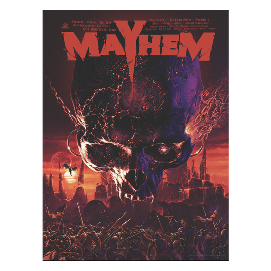 MAYHEM 2024 FESTIVAL POSTER